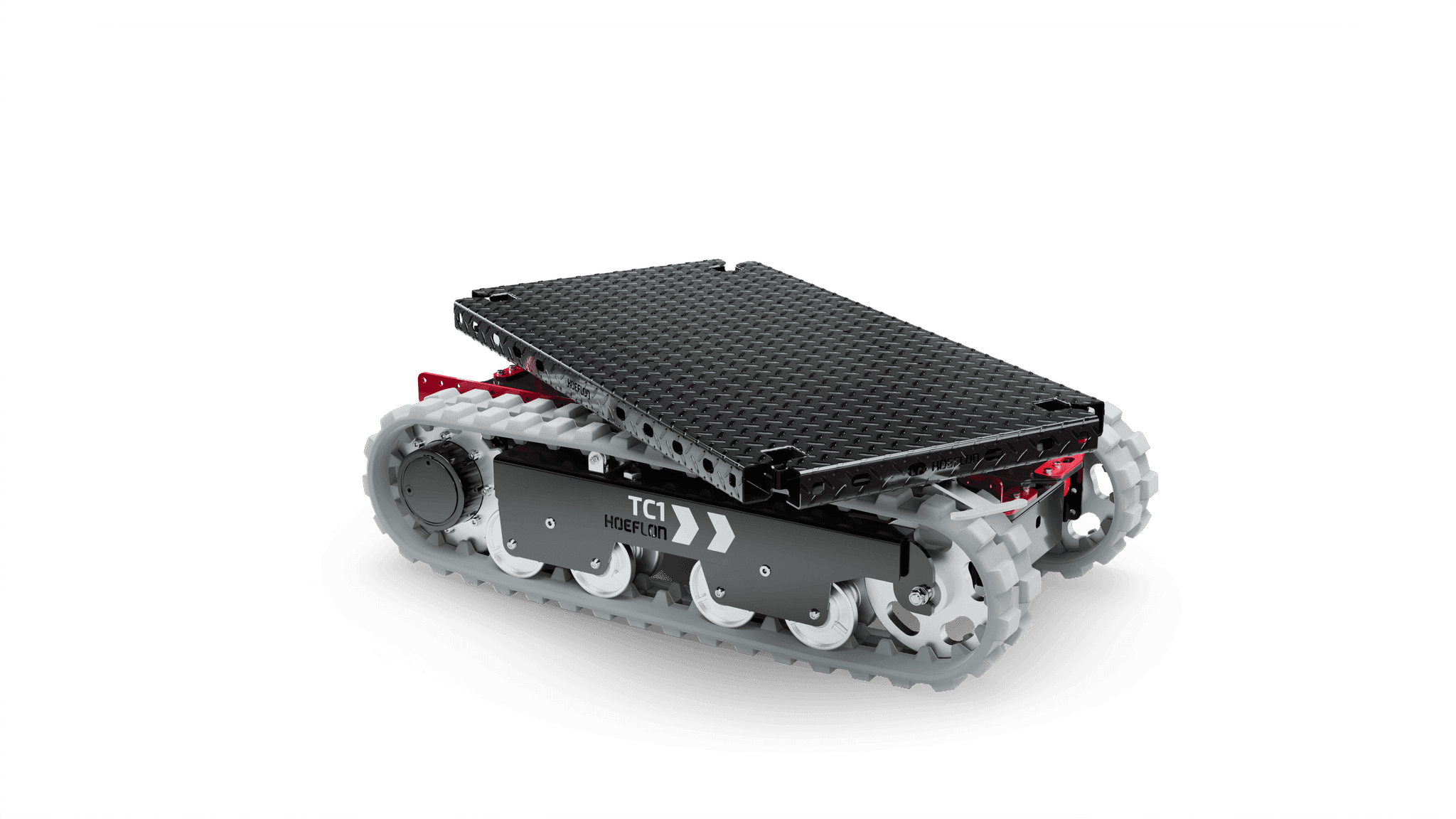 TC1 tracked vehicle with turntable